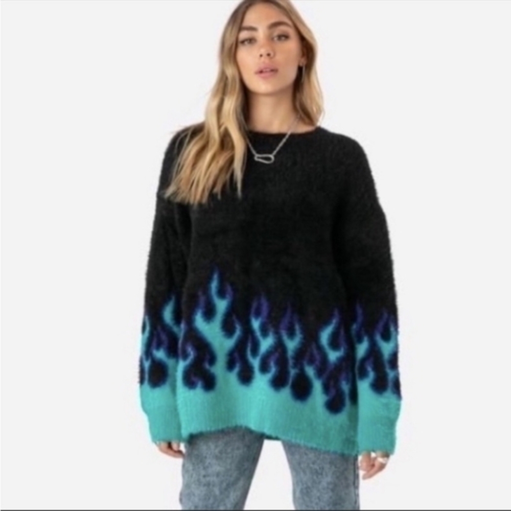 Adika "Slow Burn" Flame TikTok Sweater